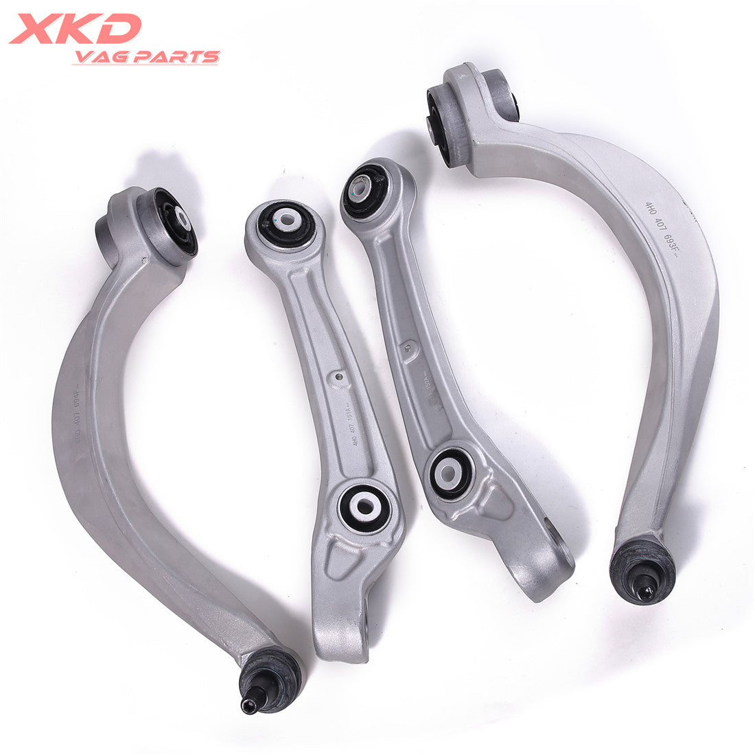 A pair of front lower control arm kits for Audi for A8 S8 2010 - 2017