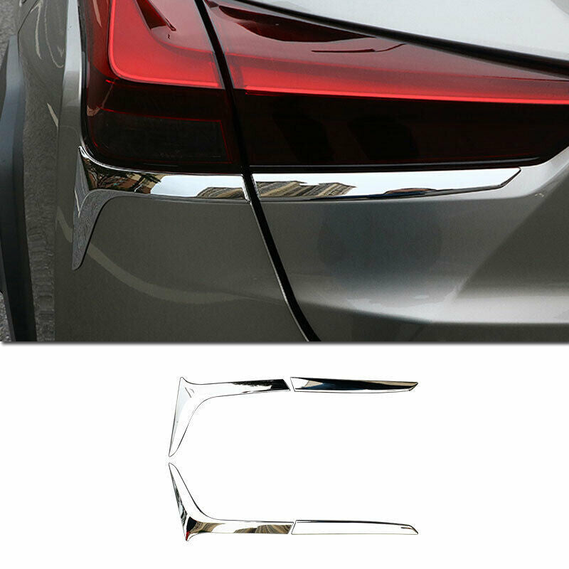 for Lexus UX250h UX200 2019-2022 Chrome Rear Tail Light Lamp Strip Decorate Trim