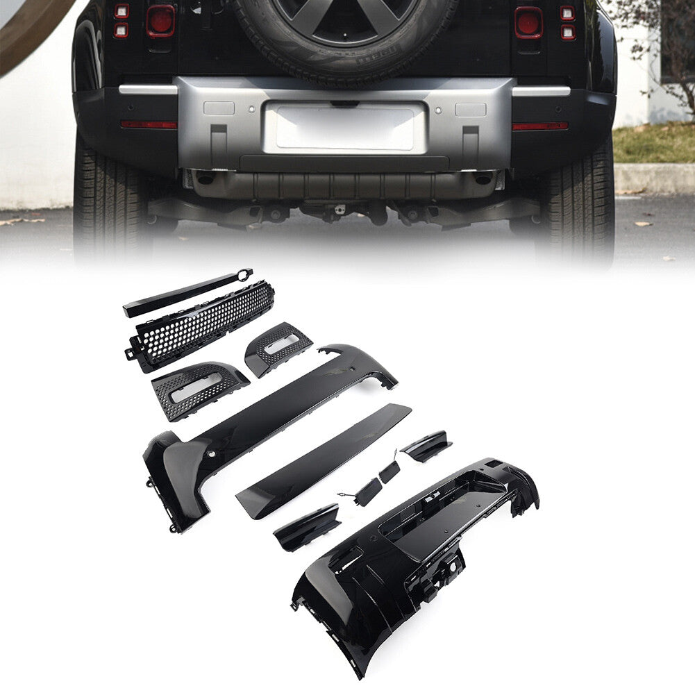 Fit for Land Rover for Defender 90 Front Rear Lip Bumper Protector Guard Skid Body Kit