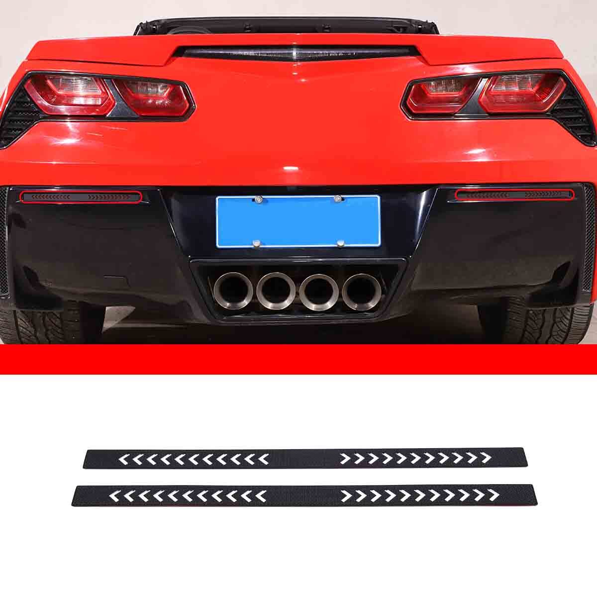 Exterior 2 Steel Rear Fog Lamp Protective Grille Decoration Suitable for Hummer H2 2003-09 - v