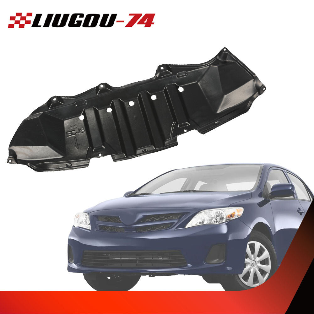Fits 2009 - 2013 for Corolla Replacement Front Engine Splash Shield Brand New - v