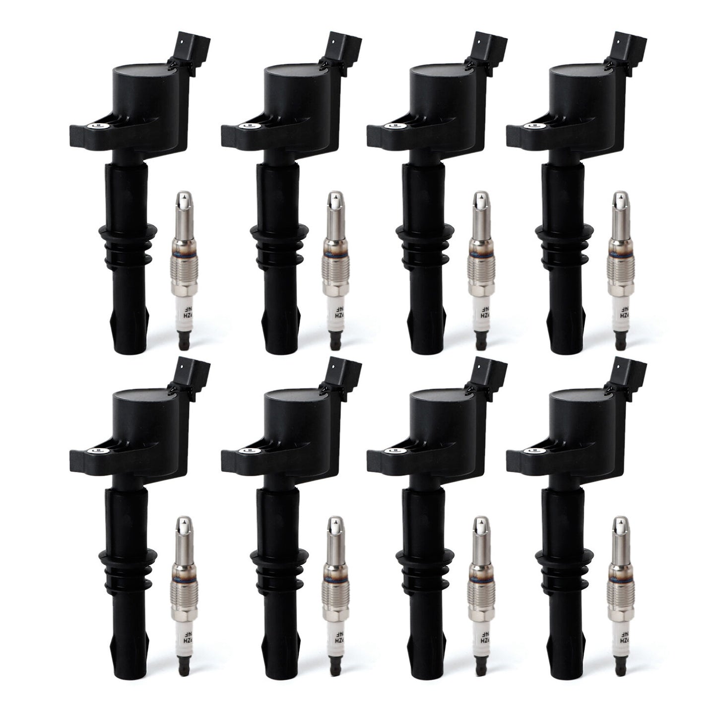 8X Ignition Coil + 8X Spark Plug for Ford F150 Expedition 2004-2008 5.4L FD508