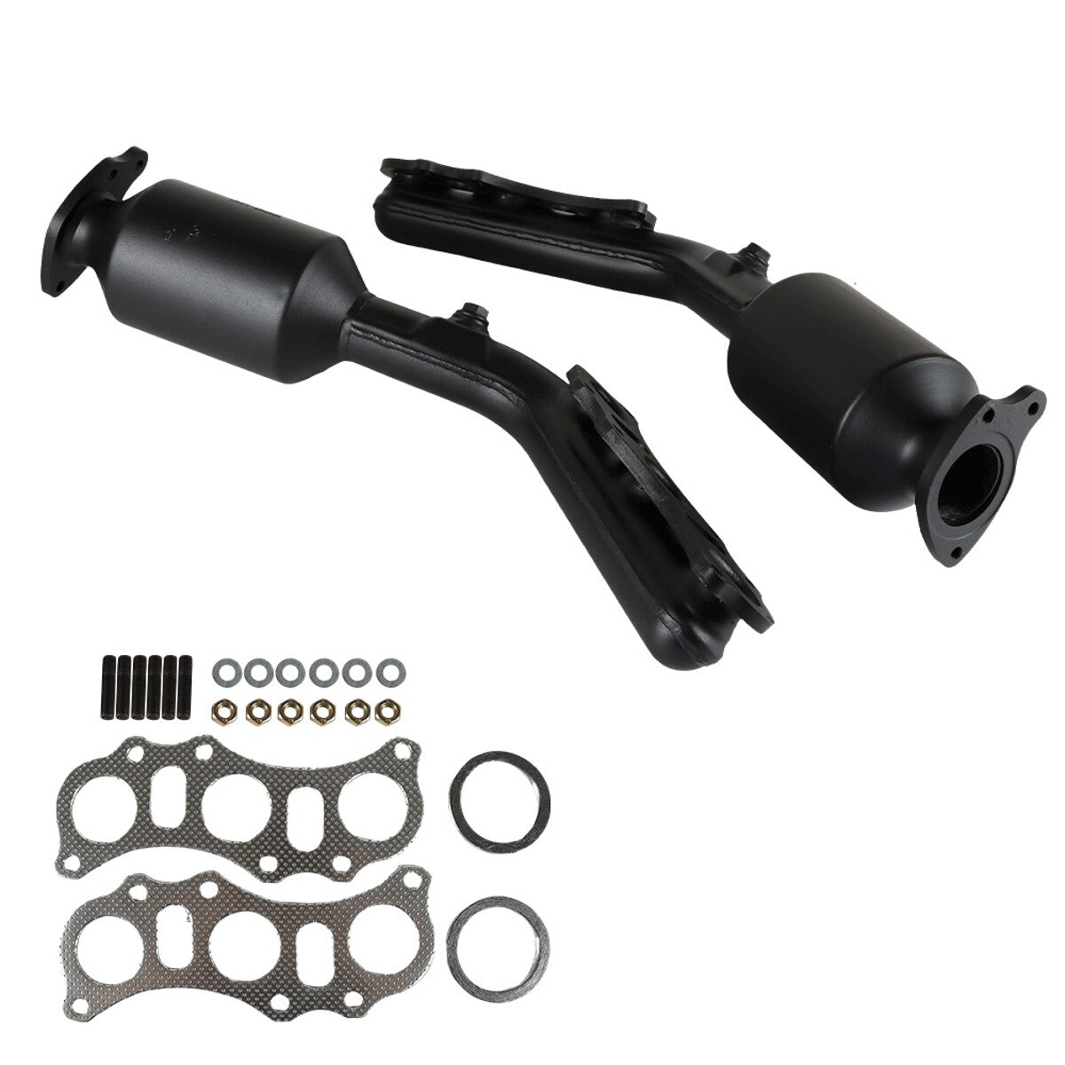 for Toyota 4Runner 03-09 Exhaust Manifold Catalyts Converter Front Left  Right