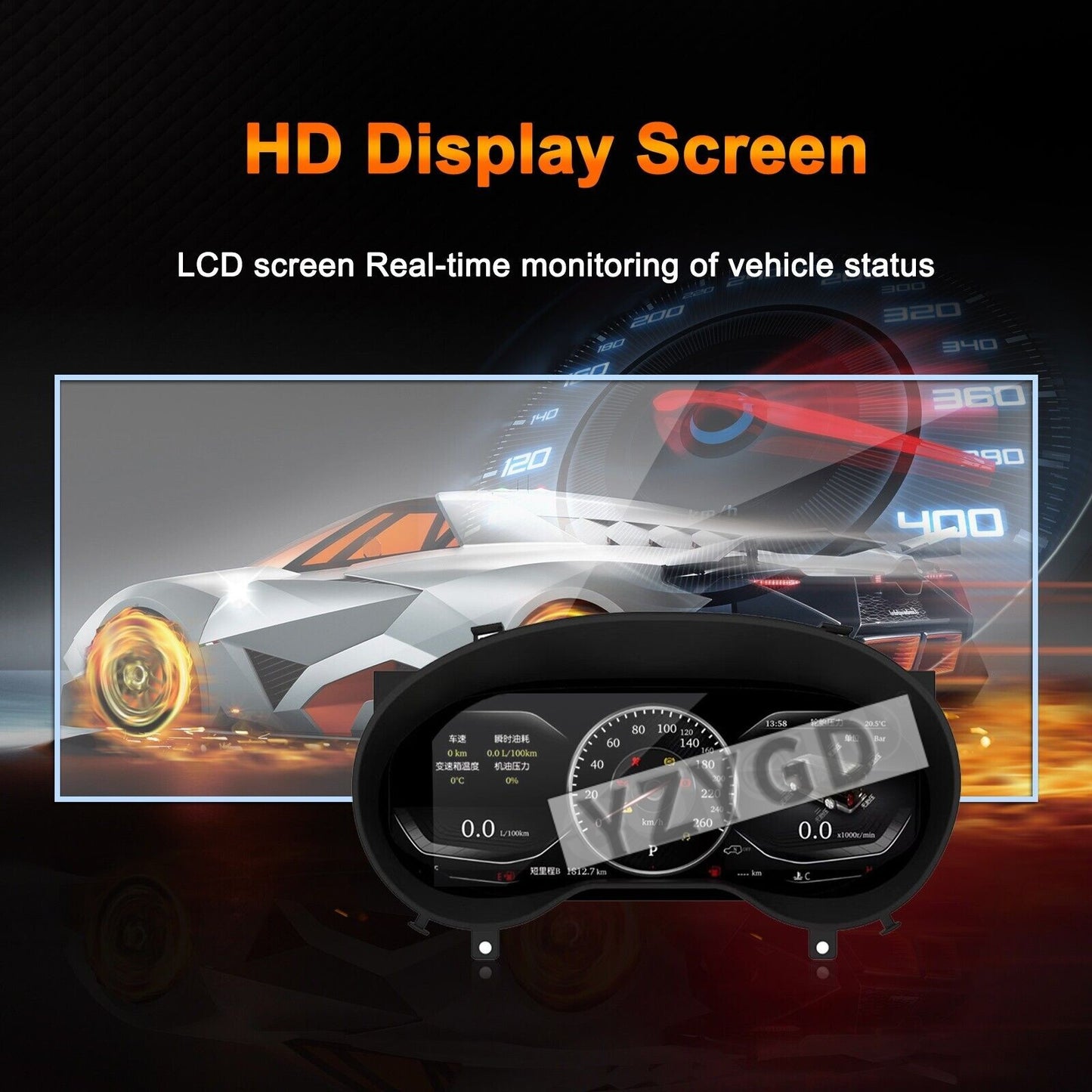 for Mercedes for Benz A CLA GLA AMG 2013-2019 LCD Car Digital Cluster Instrument Q