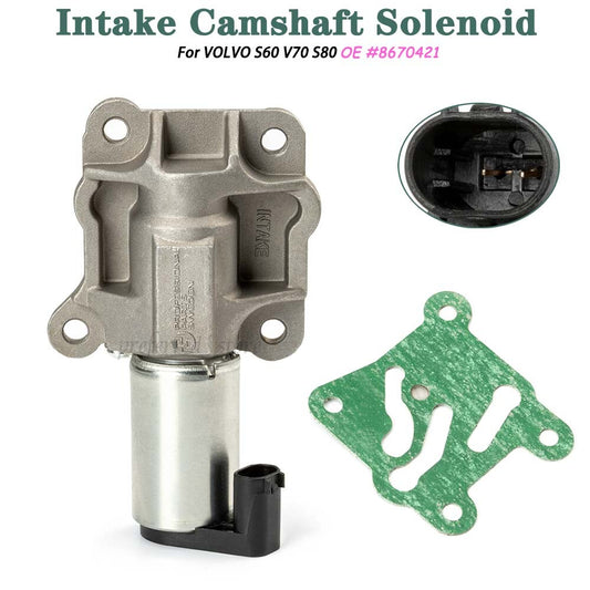 New intake camshaft solenoid valves suitable for Volvo S60, V70, and S80 93-06 8670421 8670422- v