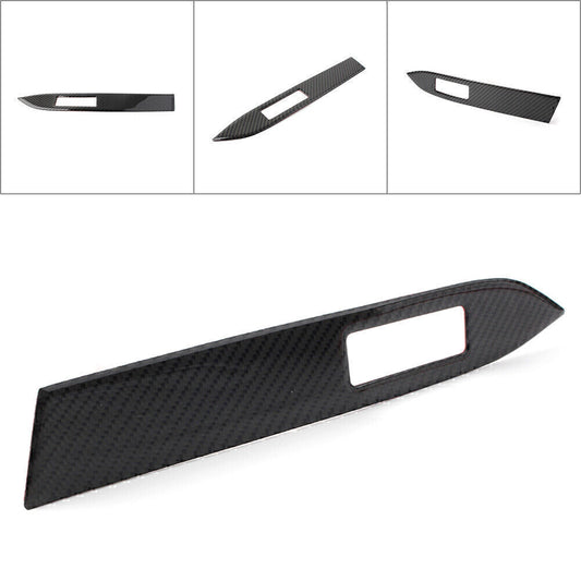 Carbon Fiber Copilot Dashboard Cover Trim Decor Panel Fit  for ford  for Mustang 15-2019 Q