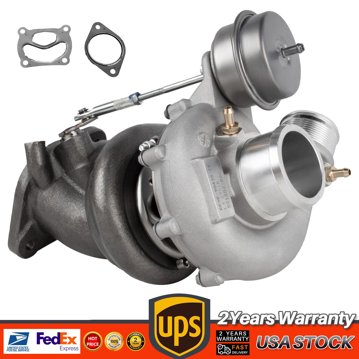 for Ford for Mustang 2.3L Ecoboost 2015-2021 Turbo Turbocharger 450HP 2106406 US