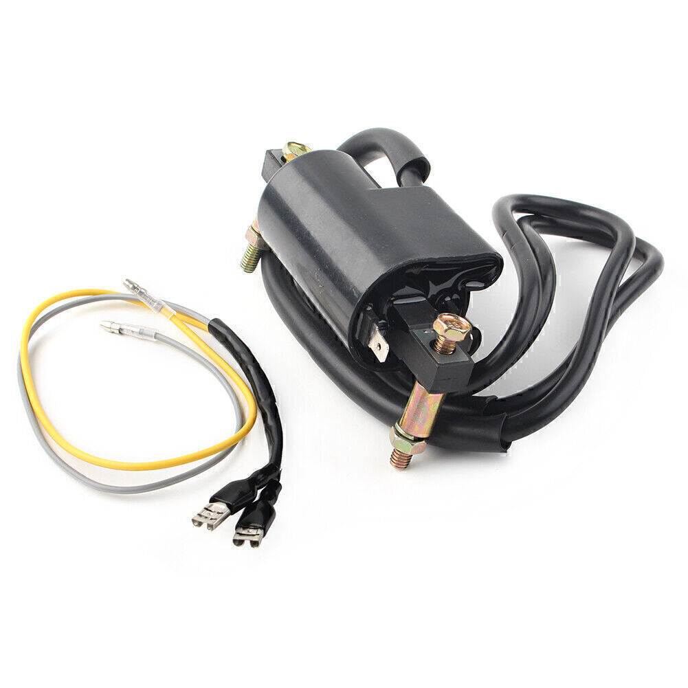 1 Set Ignition Coil Dual Plug Wires Fit for Honda CB160 CL160 CB175 CL175 CL200 12V Q