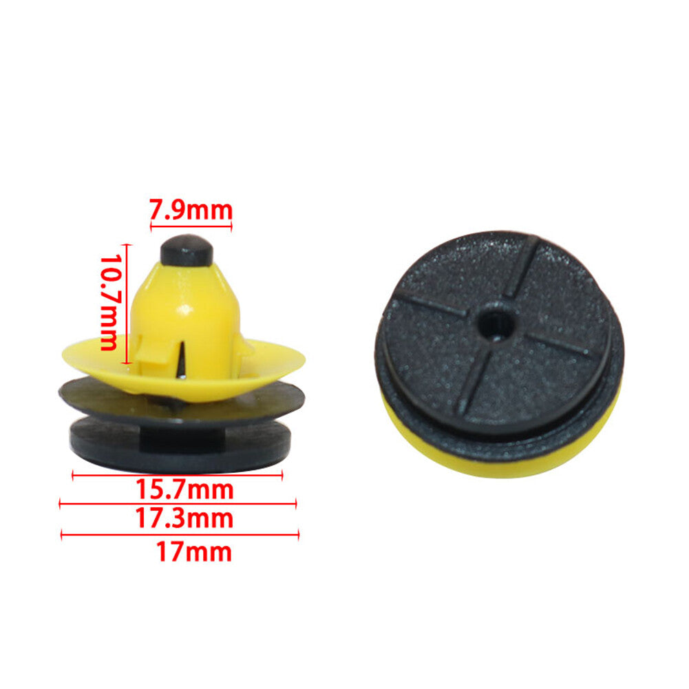 10 Car Side Skirt Rocker Panel Moulding Trim Clips for Volvo