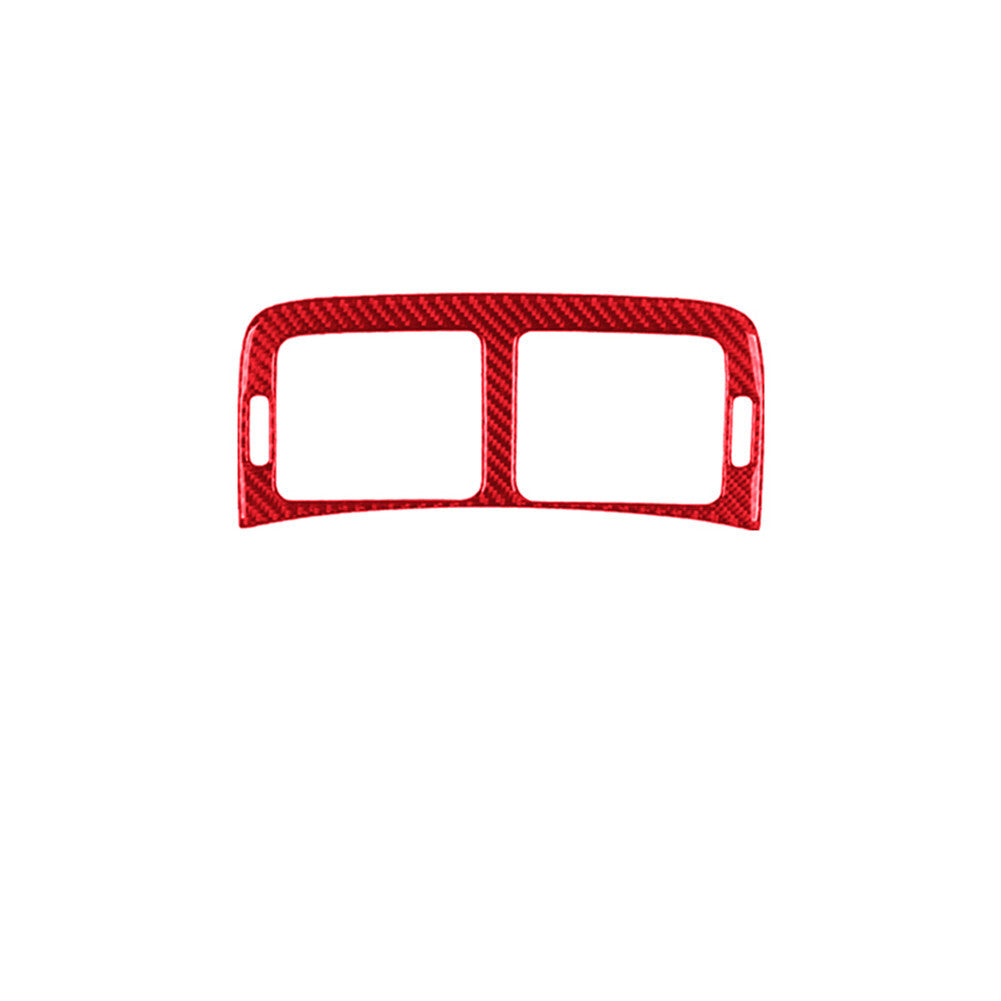 Red carbon fiber central vent outlet for Mercedes-Benz W203 2005-2007
