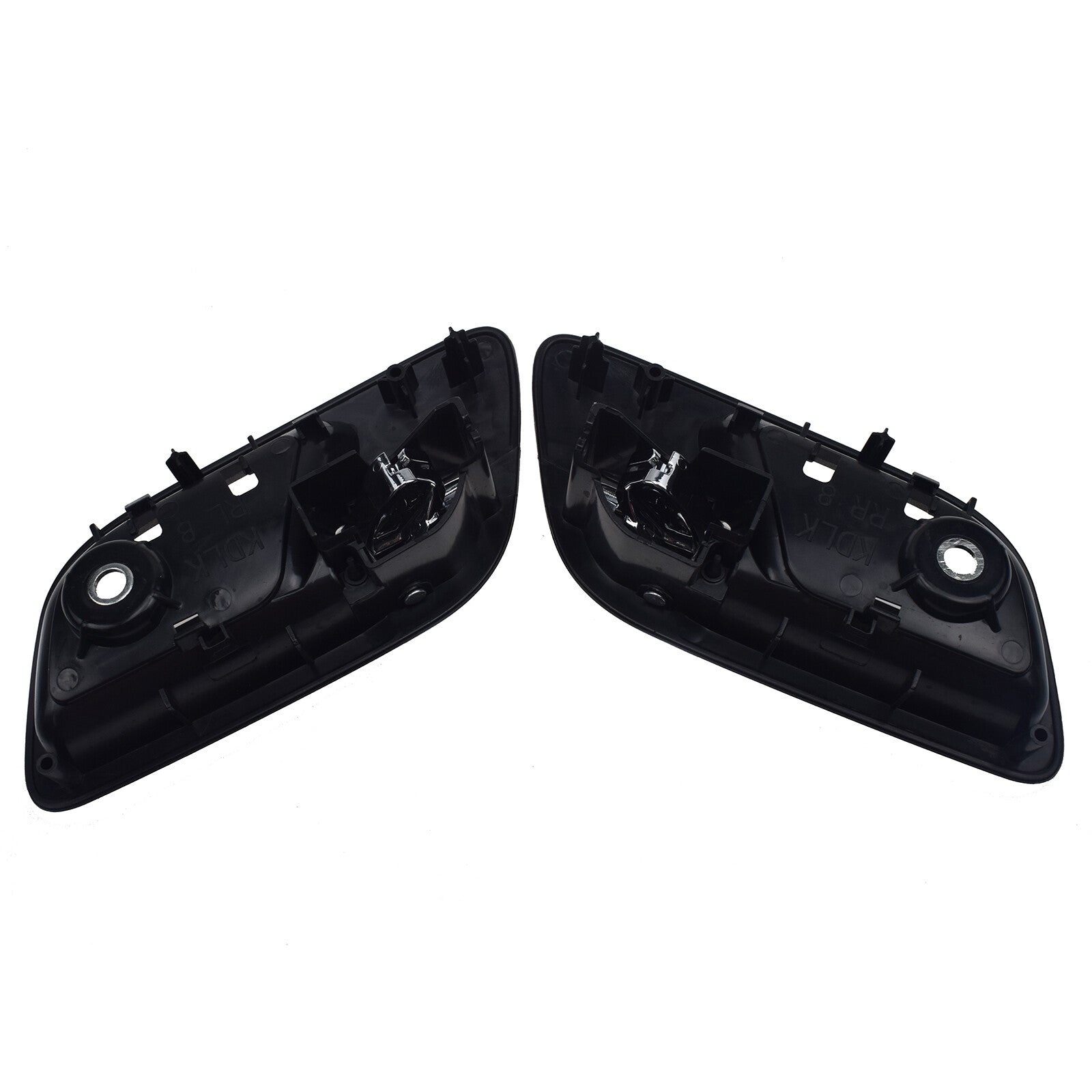 2-pack of LH right-hand black/chrome rear interior door handles for GMC n