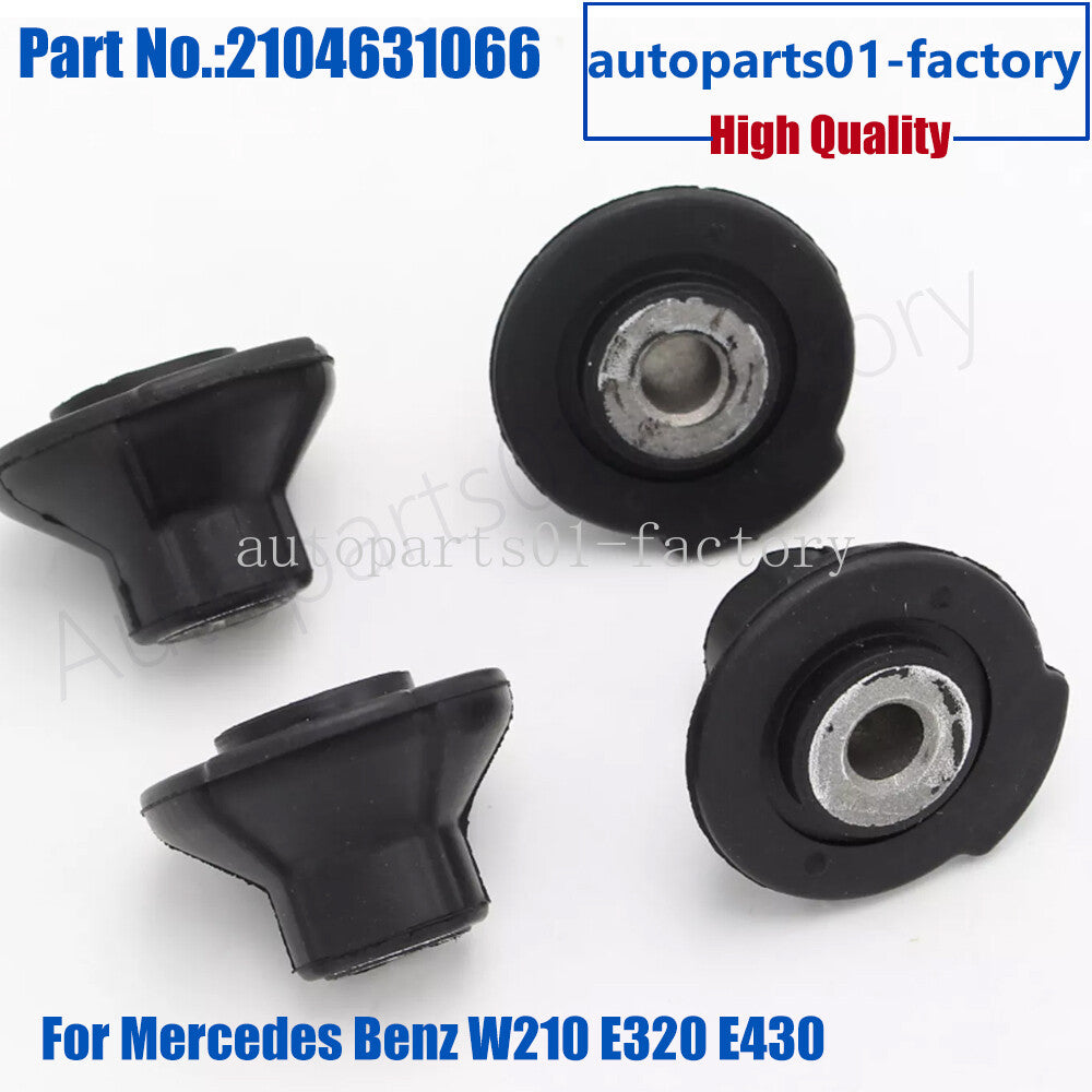 4PCS 2104631066 Rack and Pinion Mount Bushing for Mercedes-Benz W210 E320 E430