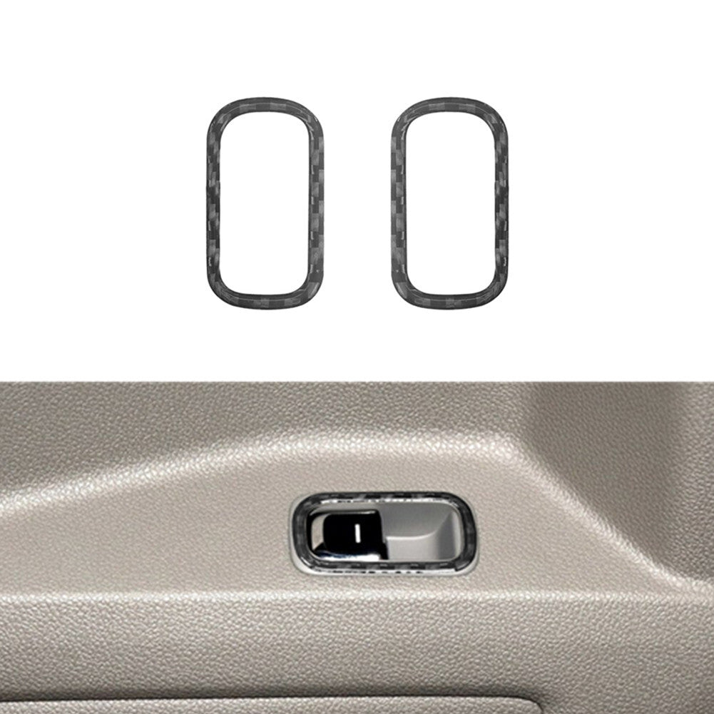 Carbon Fiber Interior Climate Control Cover Trim for Mazda MX-5 Miata 2009-2015 v
