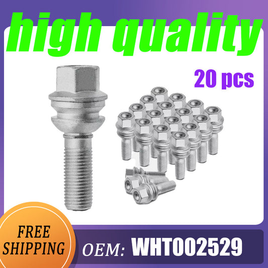 20x M14-1.5 wheel lug bolts suitable for Volkswagen Touareg 04-14, for Audi Q7, for Porsche for Cayenne