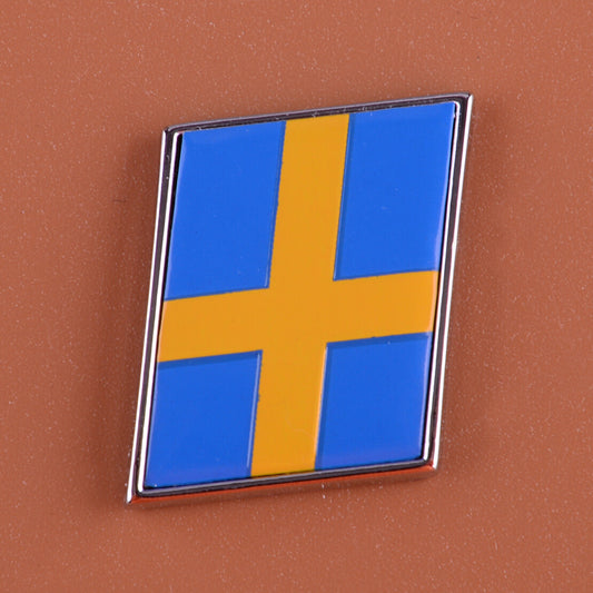 1 Swedish flag sticker decal body badge suitable for Volvo V60 C40 S60 XC60 S90 Brand New Q