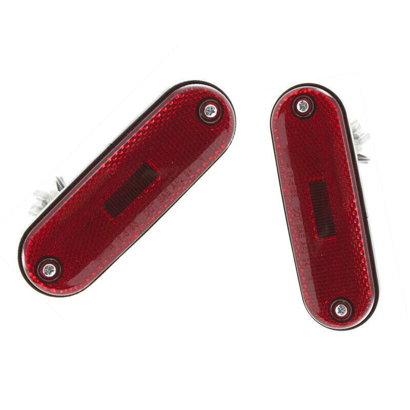 Pair Rear Reflector Side Marker Lamp with bulbs For 1996-2000 for Toyota rav4 Rav-4
