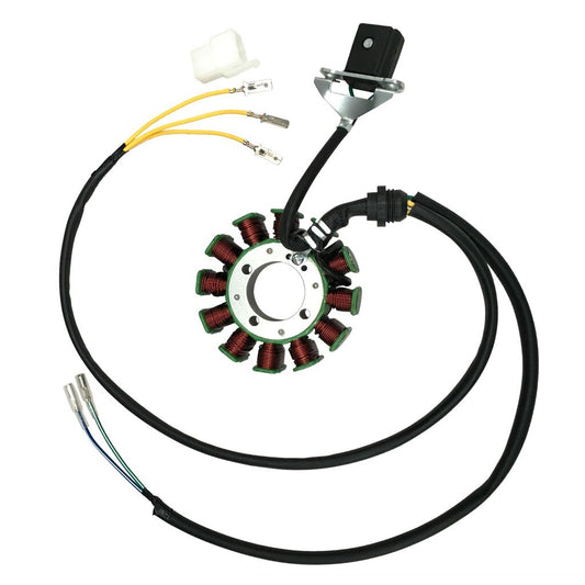 12-pole magnetic stator coils are suitable for Taodao 200cc and 250cc off-road vehicles, four-wheel off-road vehicles, and all-terrain vehicles.