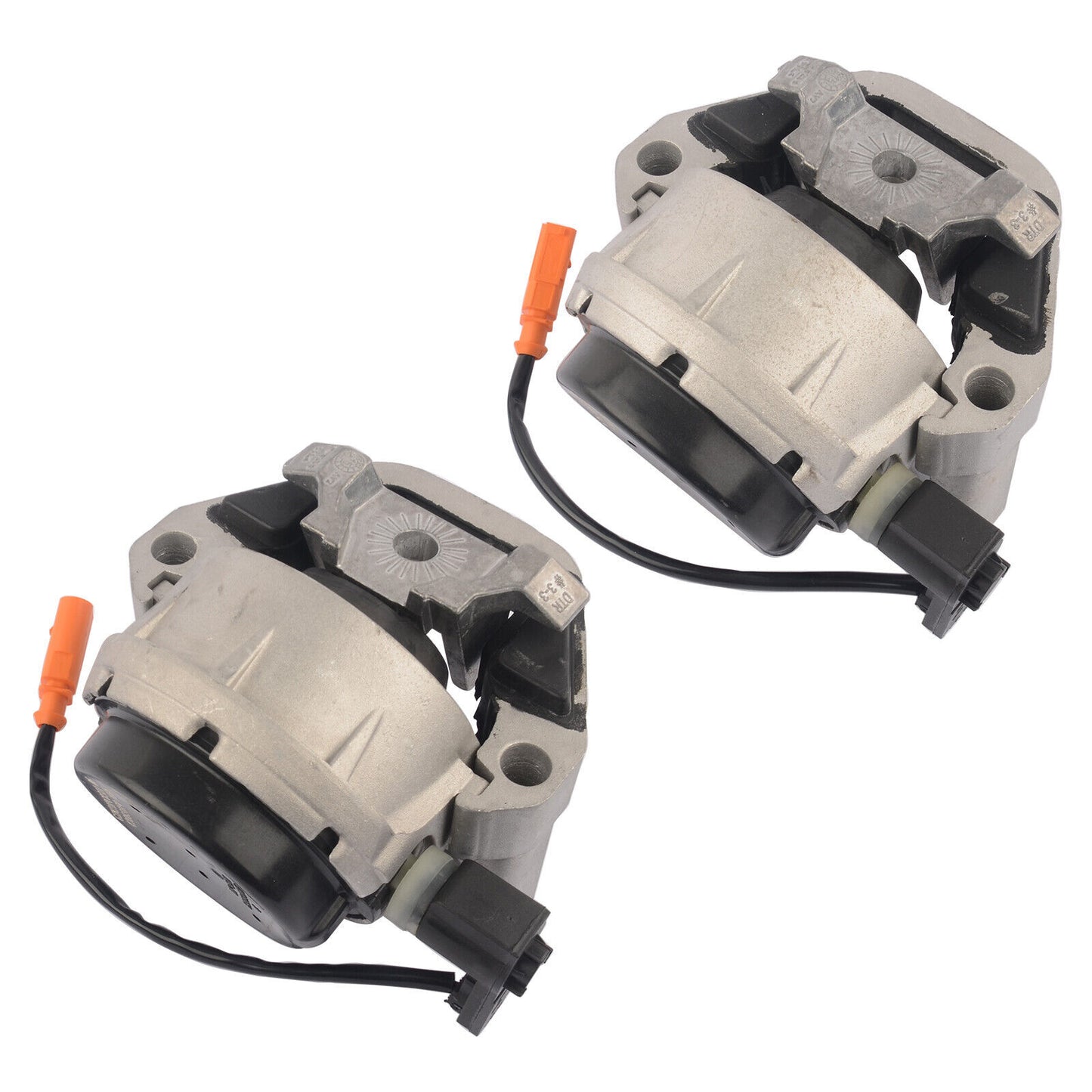 2-piece engine mount for Audi A6 3.0L V6 AT Quattro Competition Sedan 17- n