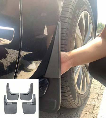 for Lincoln for Navigator 2018-23 Black Mud Flaps Fender Splash Guards4