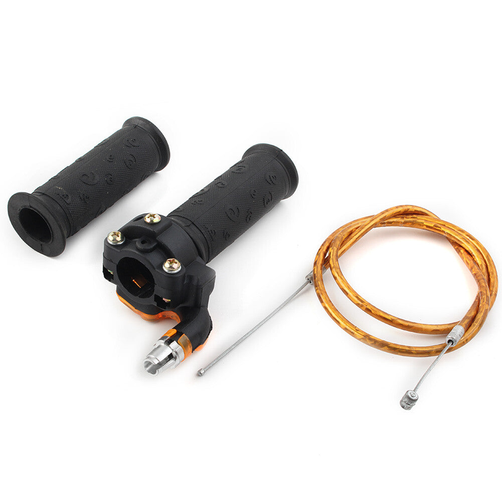 Twist Throttle Accelerator Grip Cable Fit 47cc 49cc for Mini Pocket Dirt Bike Quad