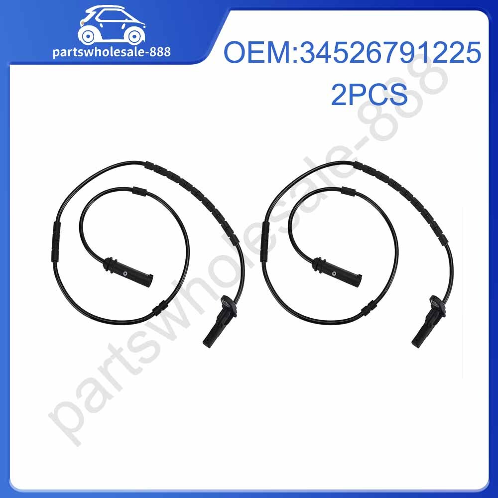2PCS Rear ABS Wheel Speed Sensor for BMW F22 F23 F30 F32 F33 F36 34526791225
