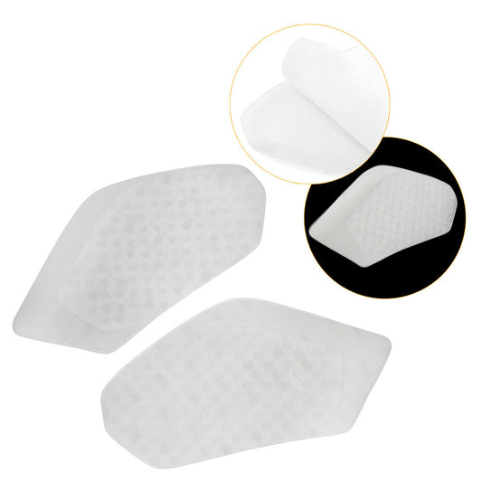 White Gas Tank Traction Side Pad Knee Grip Decal for Honda CBR600RR 2003-2006 Q