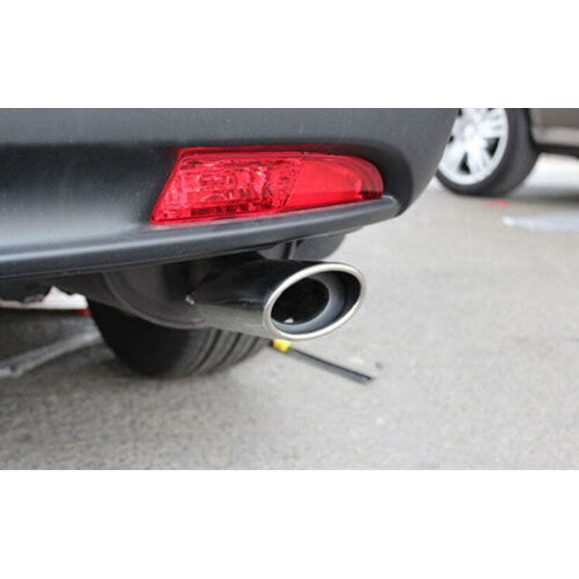 for Honda CR-V 2012-2016 Silver steel Car Exhaust Muffler Tip Tail Pipe End Trim