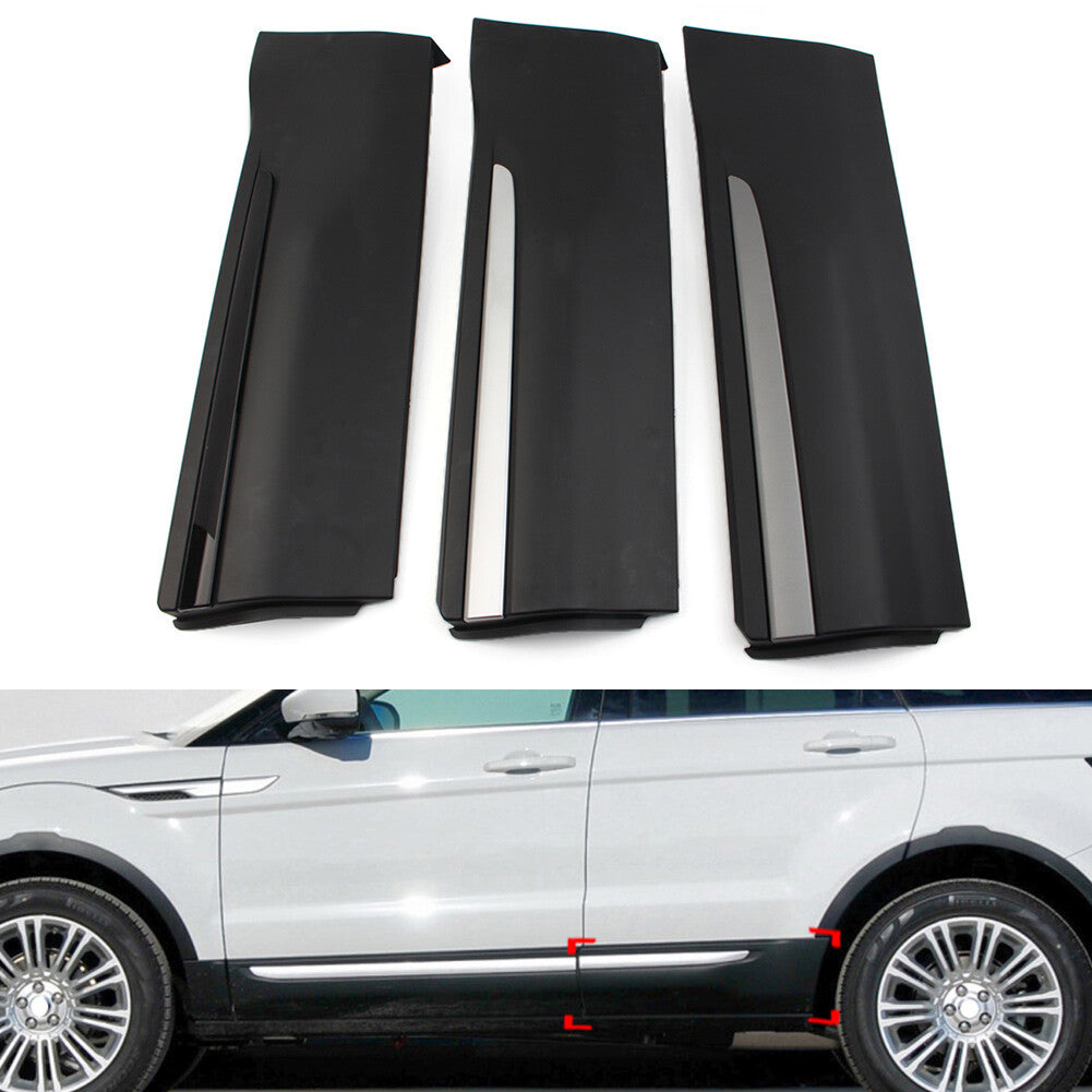 Rear Door Exterior Lower Moulding Trim Fit Land for Range Rover Evoque 2012-19 Left