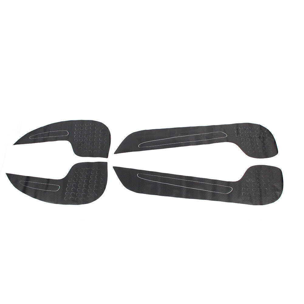 4Pcs Car Door Anti Kick Pad Protection Cover for Honda CRV CR-V 2012-2016 Black