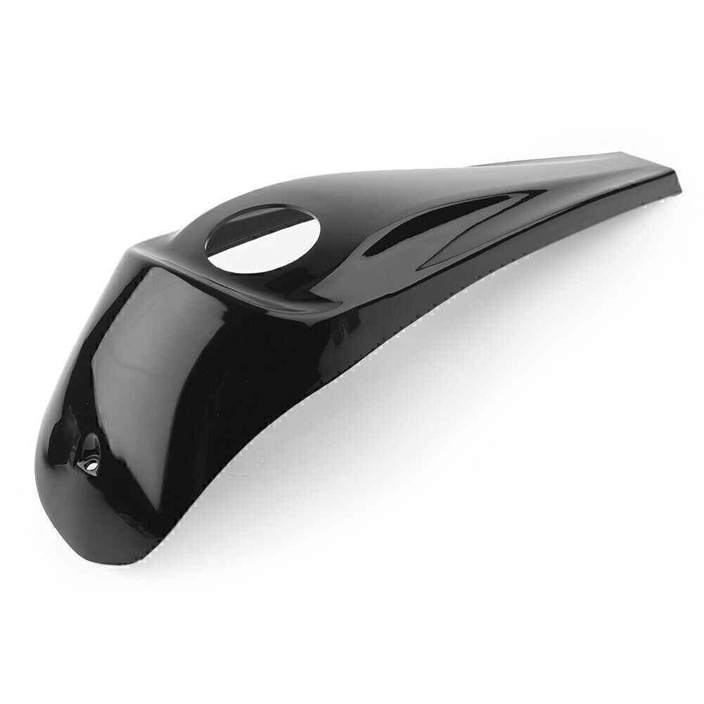 Fit for Harley Road Glides Street Glides 08-17 Black Smooth Dash Fuel Console Cover Q