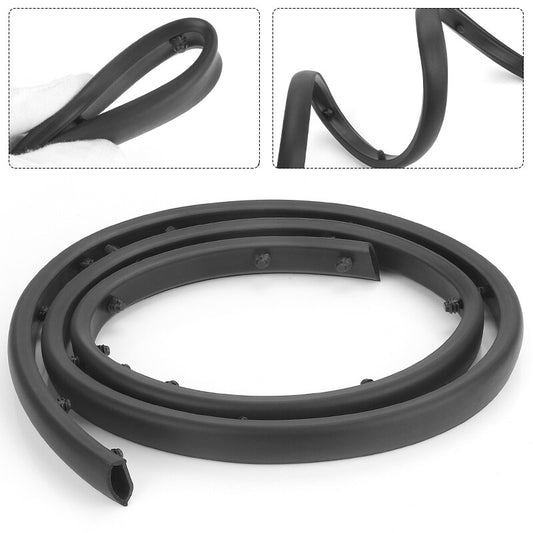 For 2015-2017 Sonata Front Grille Upper Rubber Molding Bumper Rubber Hood Strip