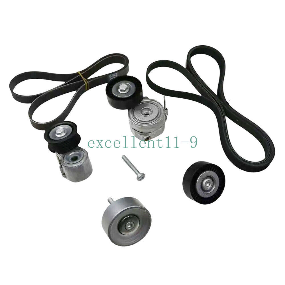 3.2L drive belt kit 6PK2403 06E903137AC 06E903133H suitable for Audi A4 A5 Q5 CALA CALB- n