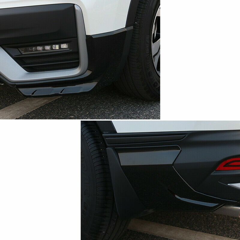 for Honda CR-V CRV 2020-2022 Glossy Black FR Bumper Corner Guard Cover Trim 4X