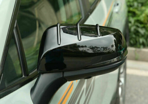 for Corolla 2019-2023 Bright Black Side Door Rearview Mirror Cover cap v
