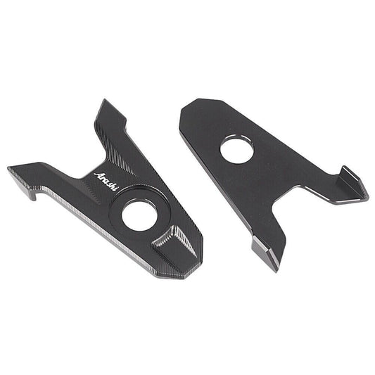Fit for Kawasaki Z800 2013 2014 2015 2016 Black CNC Rear Axle Blocks Chain Adjuster