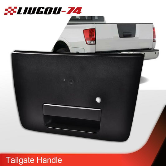 906067S200 Tailgate Rear Door Handle Fits for Nissan Titan 2004-12 Black Brand New Q
