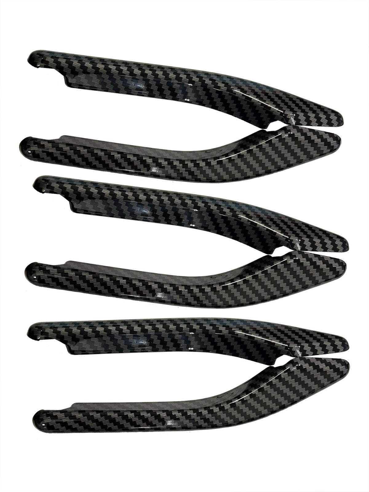 for Maserati Ghibli 2014 -2022 Carbon Fiber Look Side Air Vent Fender Cover Trim