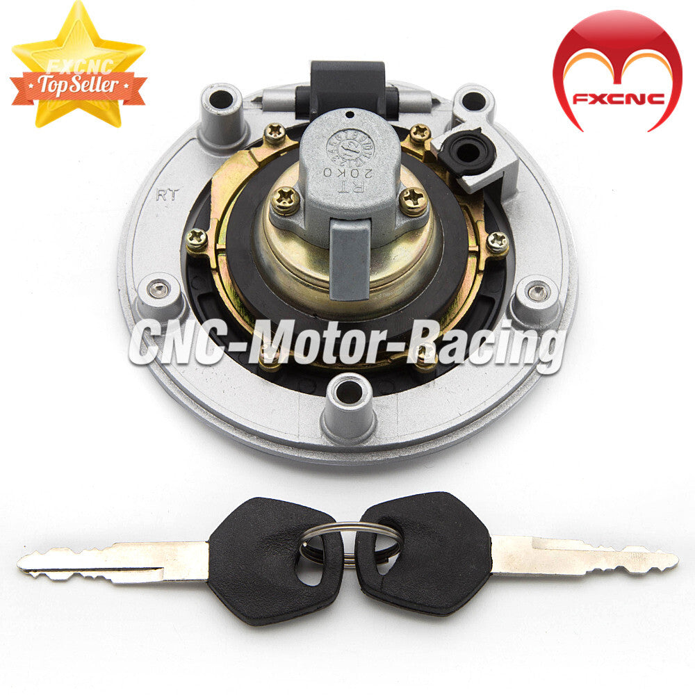 Fuel tank cap key lock suitable for Suzuki GSXR600 2004 - 2015 and Hayabusa 2008 - 2014.