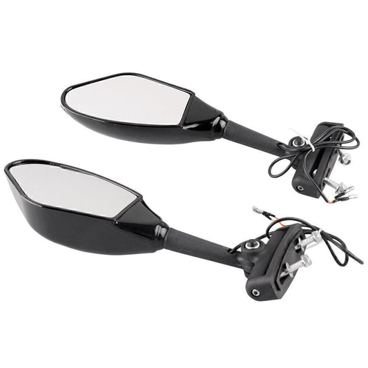 Universal LED Turn Signal Light Side Mirrors Fot for Honda for Kawasaki for Suzuki for Yamaha Q