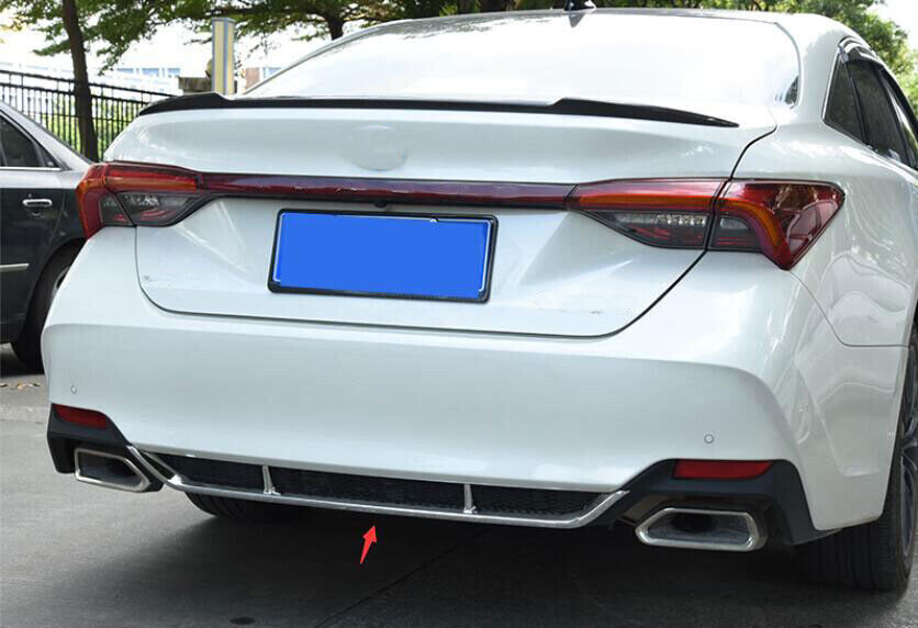 ABS Chrome Rear Bumper Lip Protector Cover Trim 3pcs For Toyot@a for Avalon 20-2021 n