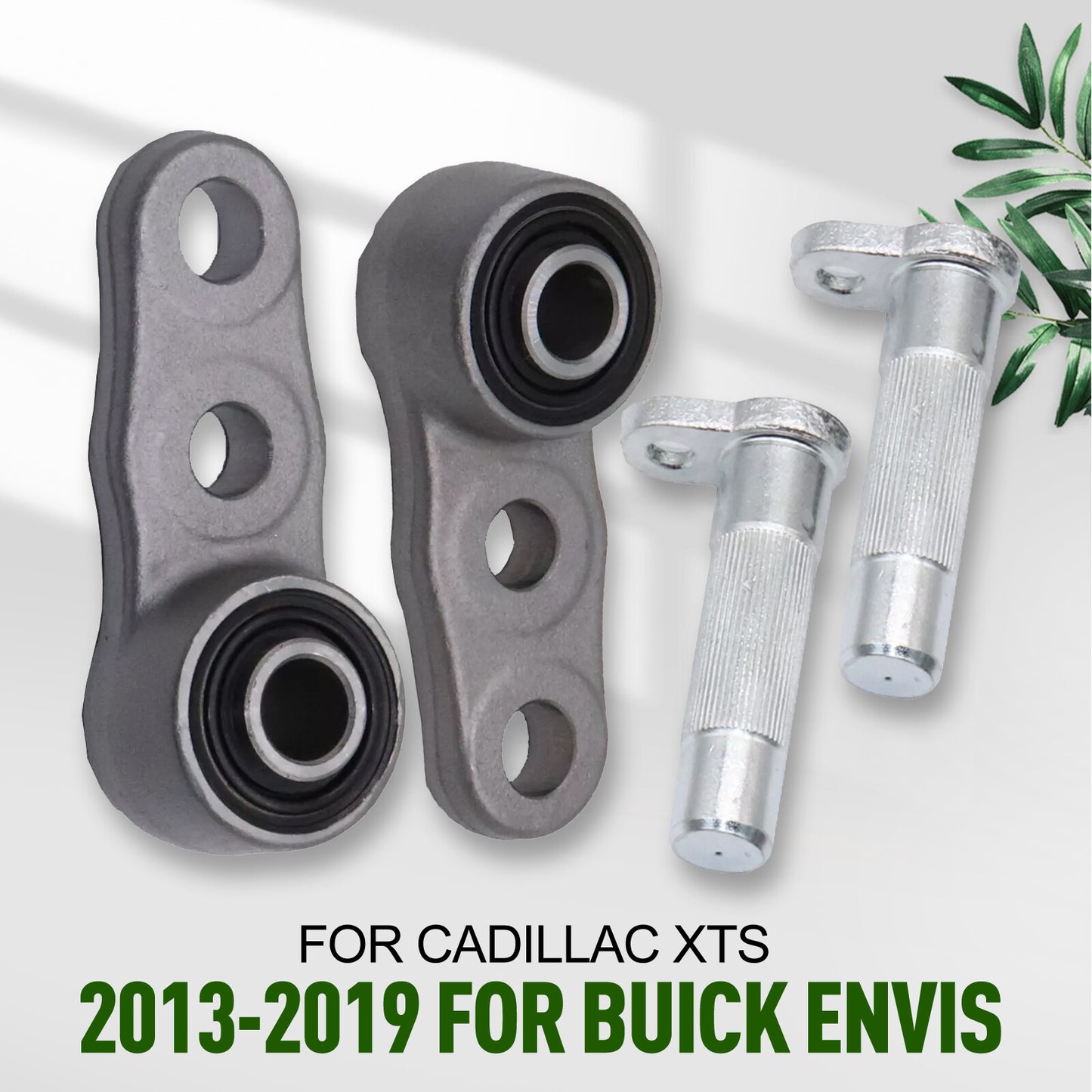 4-piece pack for Cadillac XTS 2013-2019, compatible with for BUICK ENVIS front joint bushing ball joints.