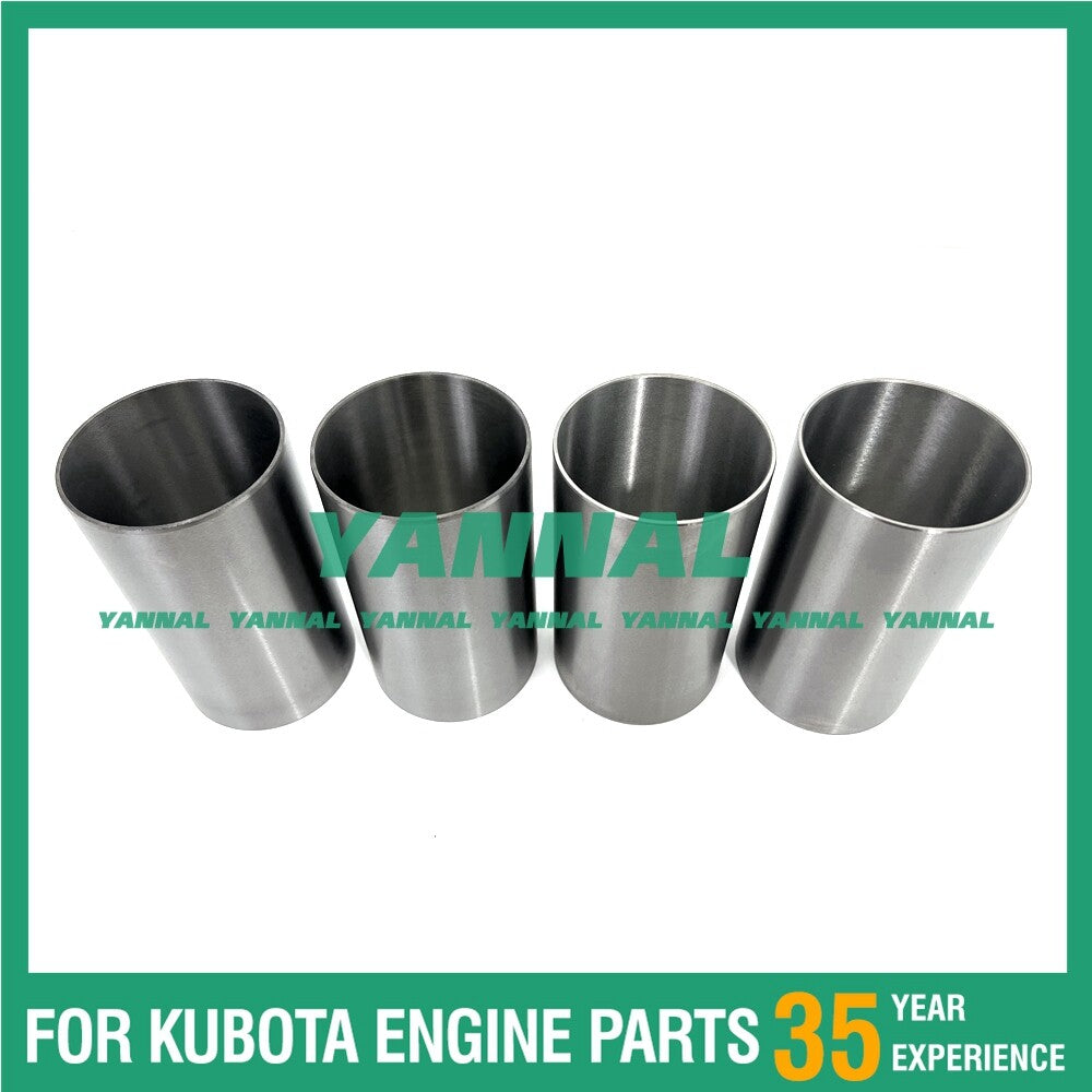 Brand new 4-piece V2403 V2203 cylinder liners (semi-finished) for engine parts -