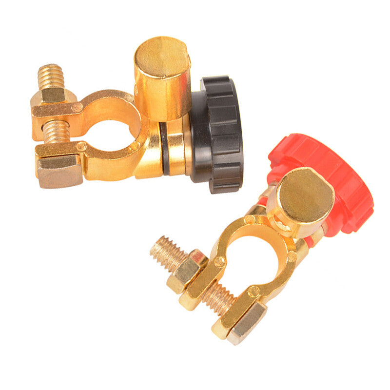 15.5-17mm Car Trucks Battery Terminal Clamp Connectors Top Post Negative Part v