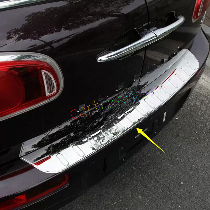 Stainless Silver Rear Bumper Protector Guard Trim for Mini Cooper Clubman F54 n