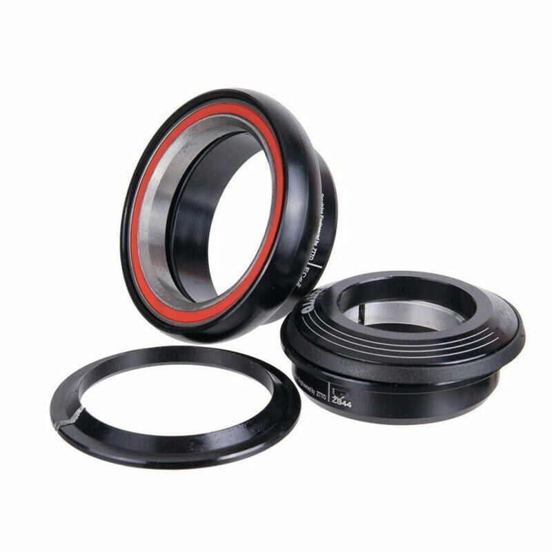 44mm 1 1/8-1 1/2 CNC Bicycle Tube Frame To Tapered Tube Fork Adapter Headset.p Q