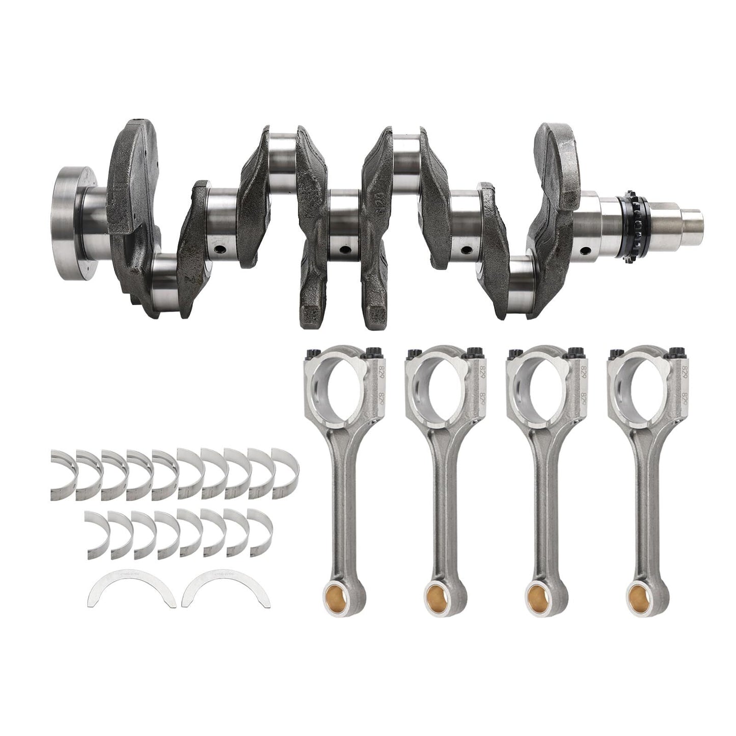 G4NA Crankshaft 623V6-2EH00 w/ Connecting Rod 23510-2E001 for Hyundai 12-19