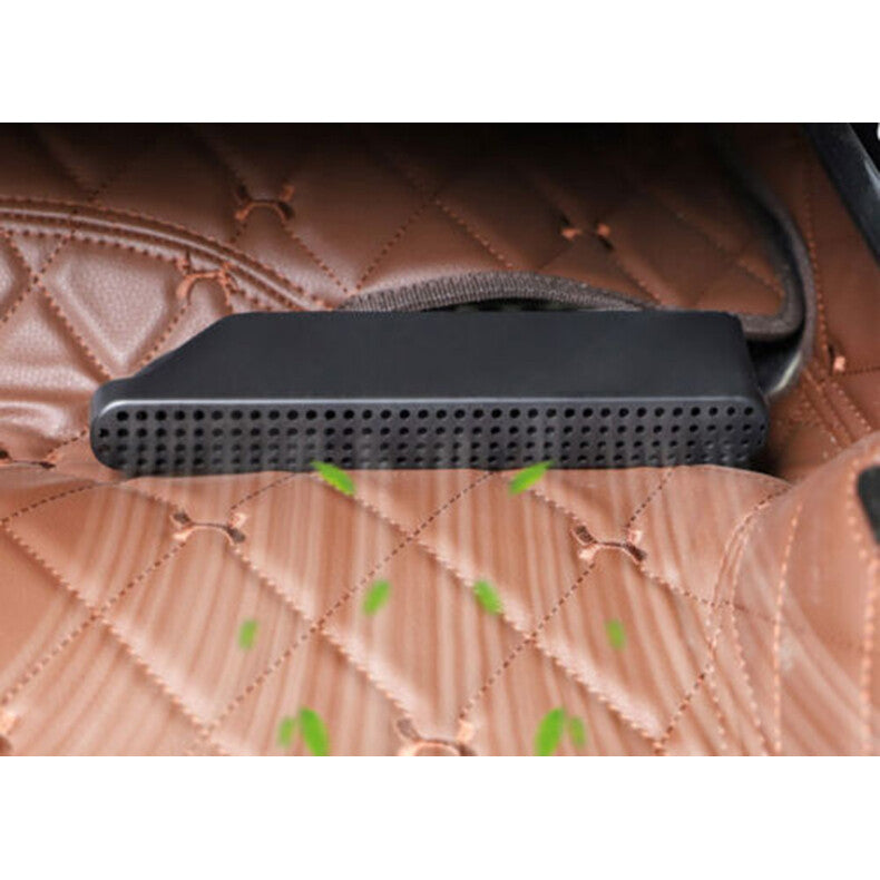 for Volvo S90 2017-2022 Black interior for Seat Lower Dust Cover trim Decor Guard 2x