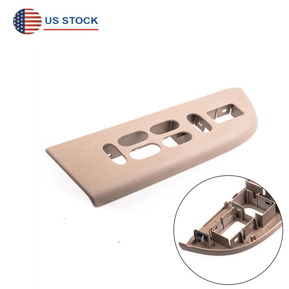 NEW Front Driver Door Panel TAN Window Switch Bezel for Ford Expedition 2003-06 Q