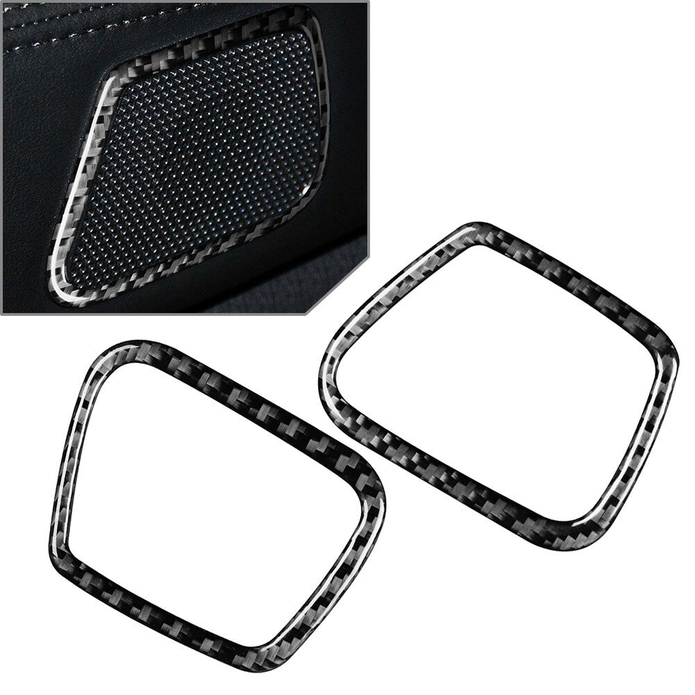 Door Speaker Audio Horn Ring Cover Trim Black for Infiniti JX35 QX60 2013-2016