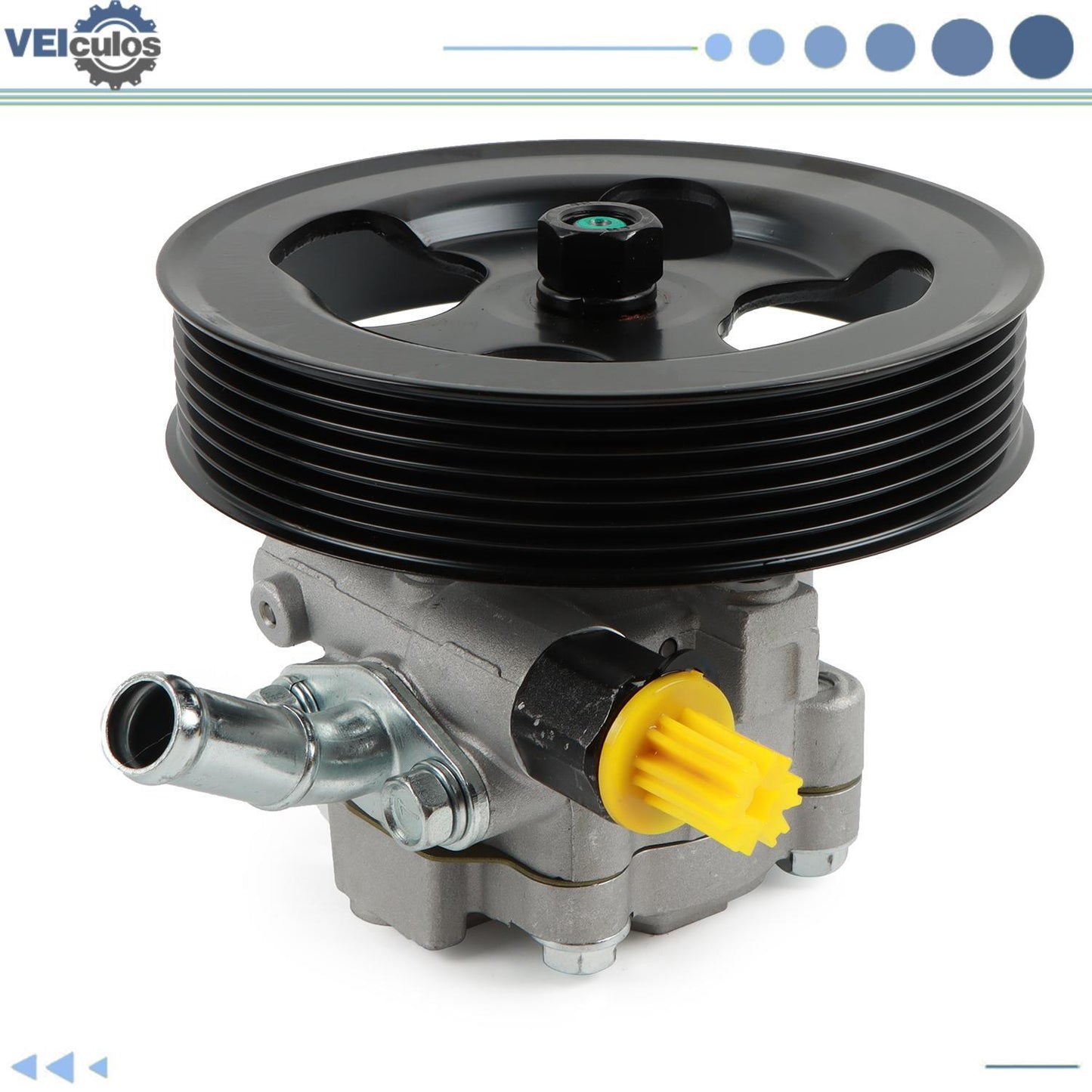 Power Steering Pump W/ Pulley for Nissan Armada Pathfinder Titan for Infiniti QX56